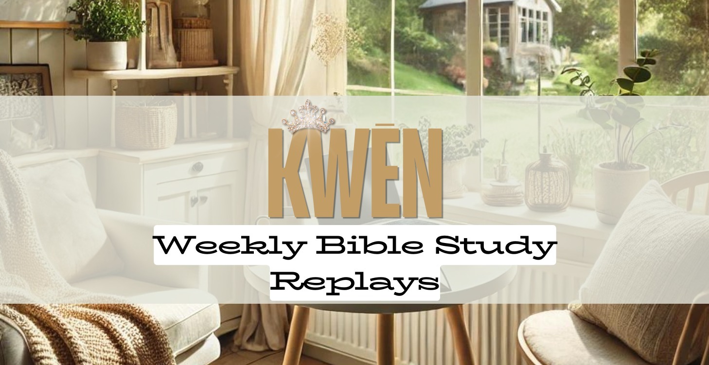 Weekly Bible Study Replays