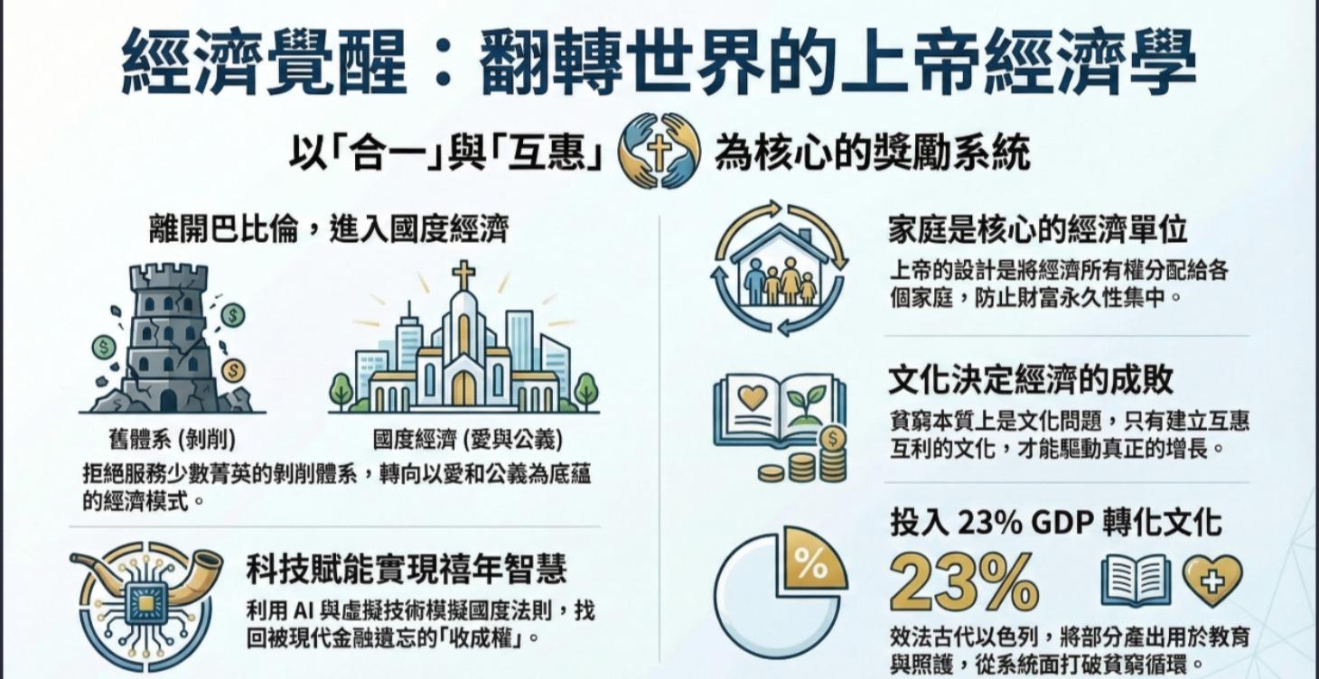 （免費）第一課：經濟覺醒：翻轉世界的上帝經濟學