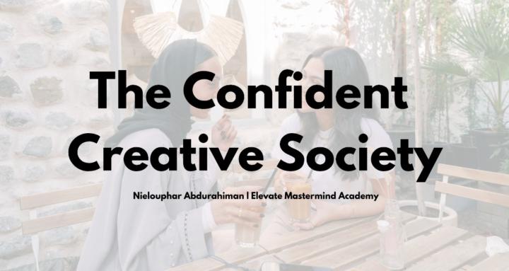 The Confident Creative Society