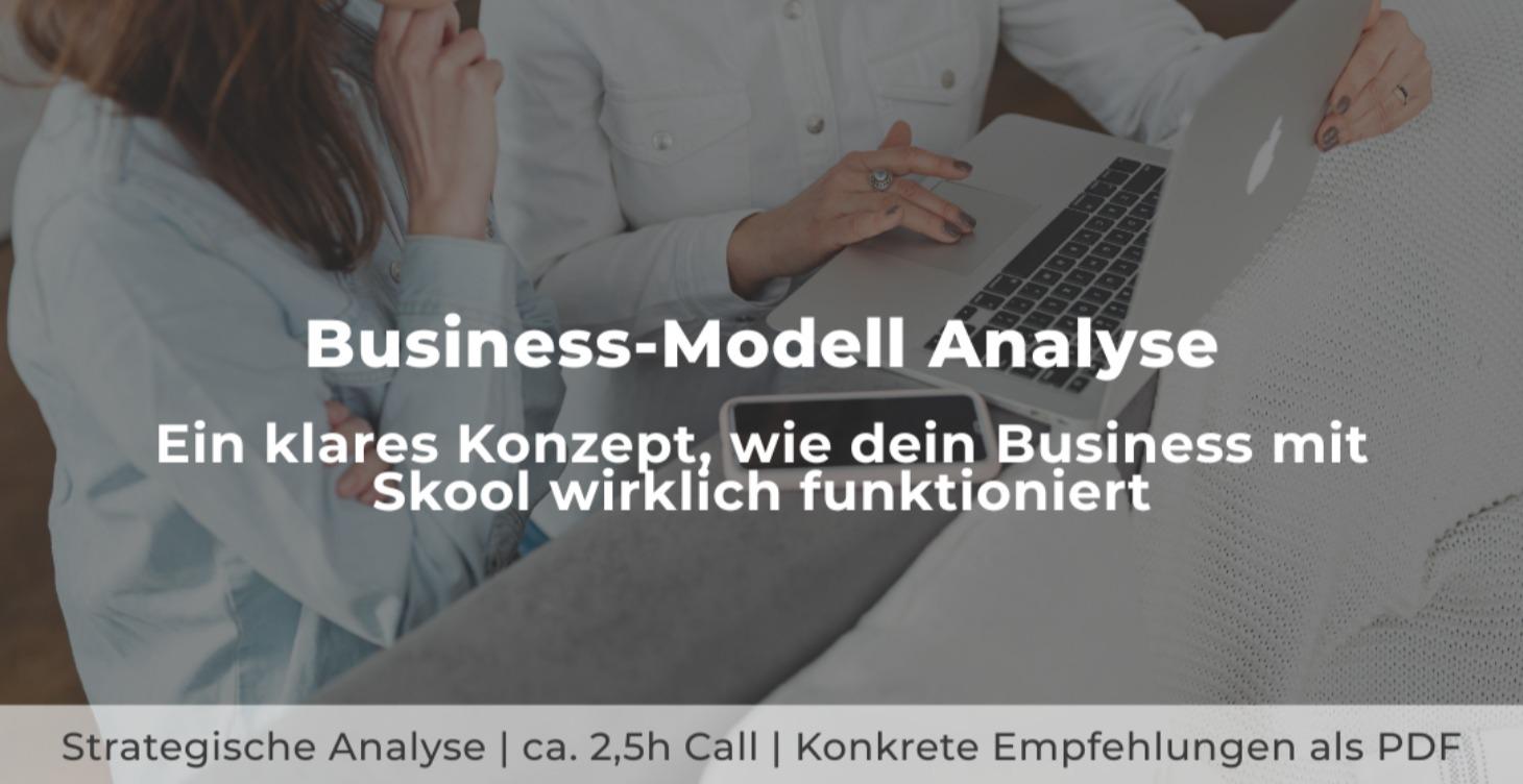 Business-Modell Analyse
