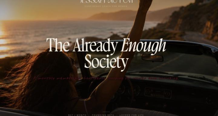 The Already Enough Society