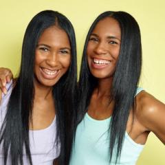 Eboni and Erica Davis