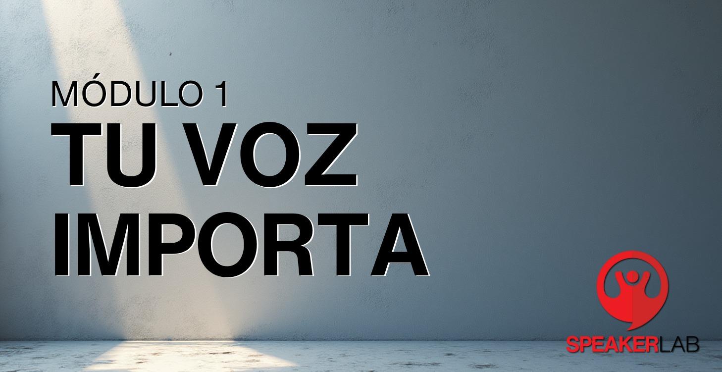 SpeakerLab: Módulo 1