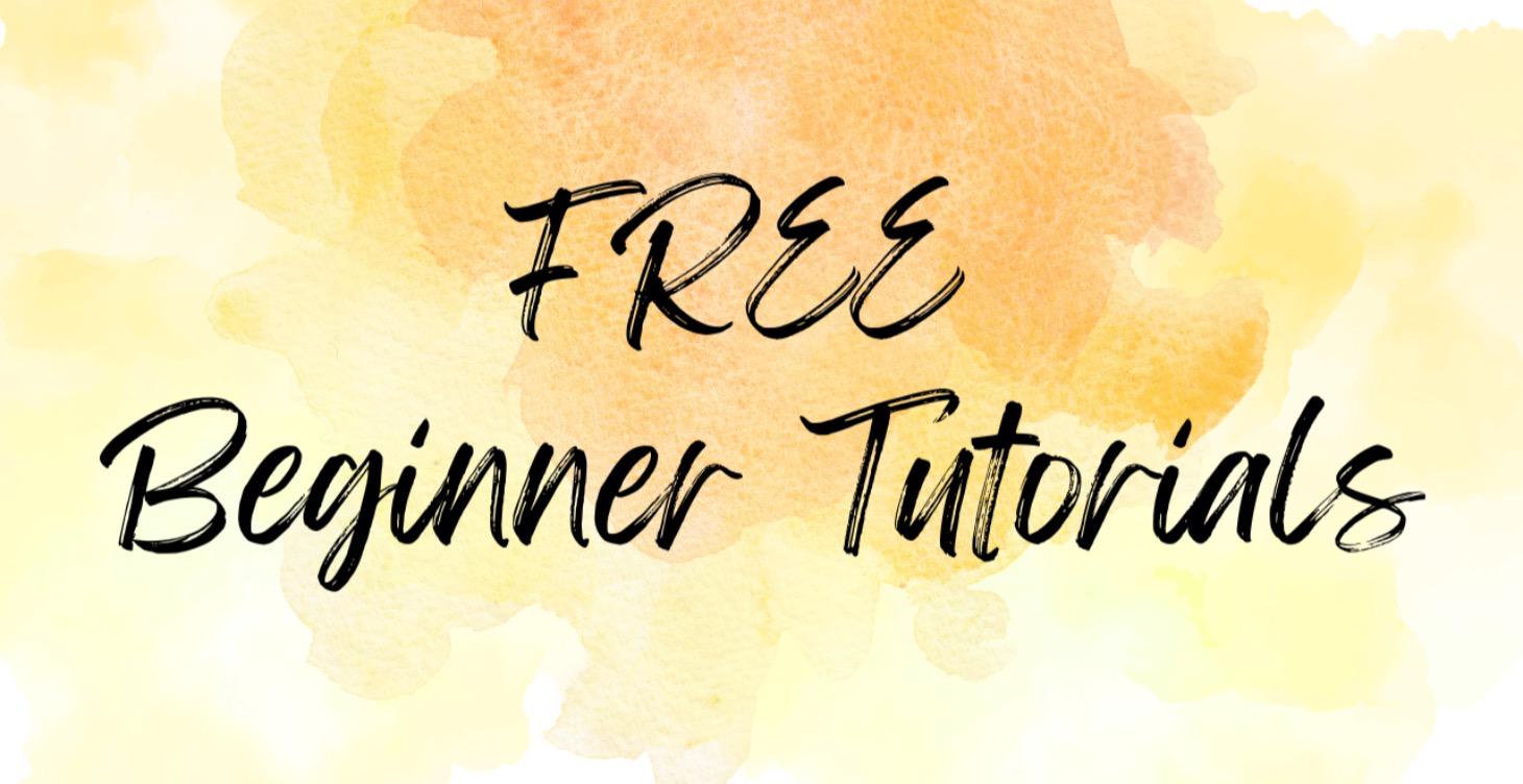 FREE Beginner Tutorials