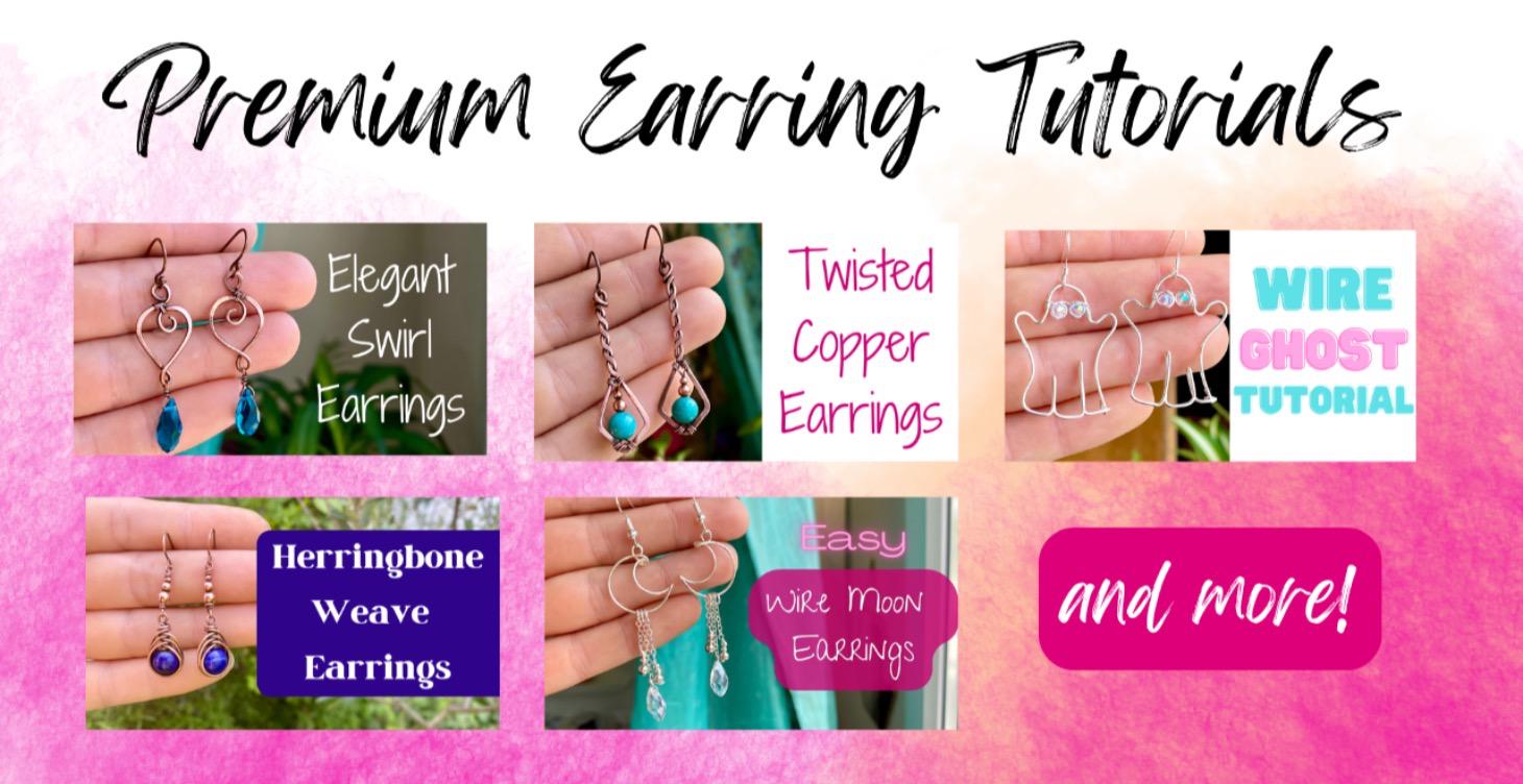 Earring Tutorials - Premium Level Members