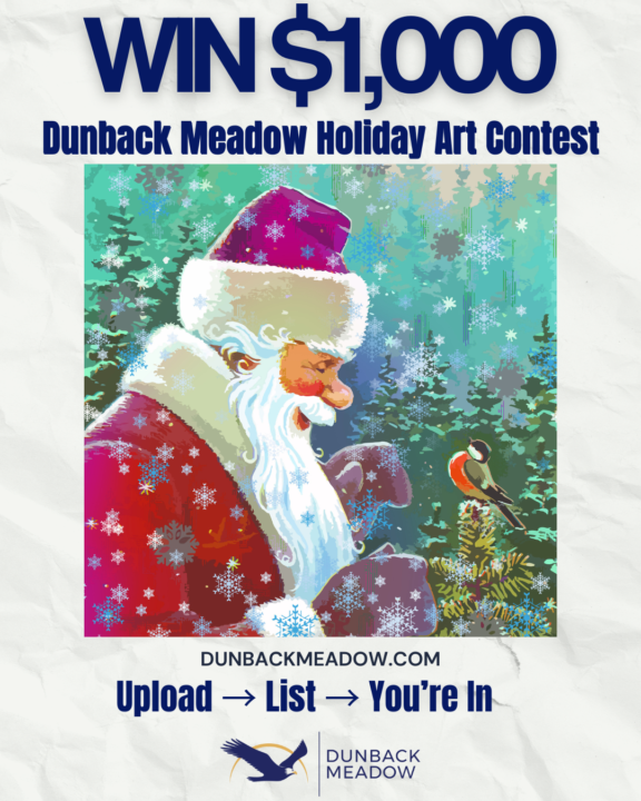 🎄The Dunback Meadow Holiday Art Competition is officially open.