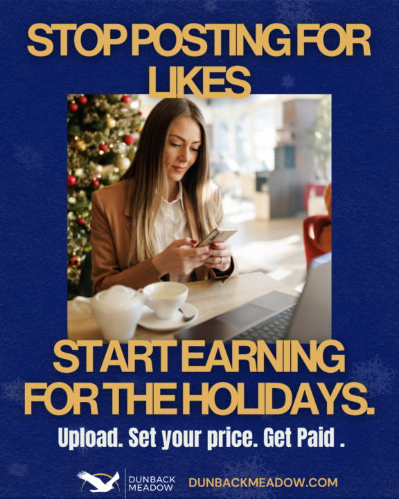 🎄✨ How can your music, art, or digital creations help pay for your holidays?