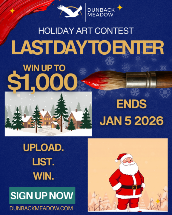 🎨TODAY IS THE LAST DAY TO ENTER OUR HOLIDAY ART COMPETITION