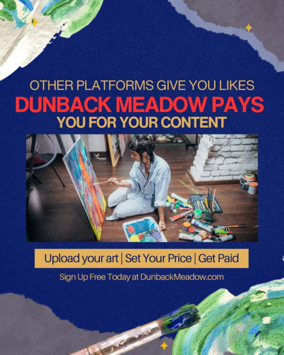 🎨 Why post your content on TikTok, YouTube, or Instagram… when you’re not getting paid for it?