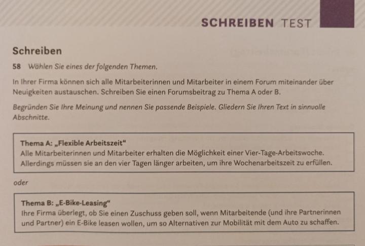 B2 Beruf Prüfungstraining am Dienstag, 21. Oktober 🧑‍🏫📚Hausaufgabe 😀