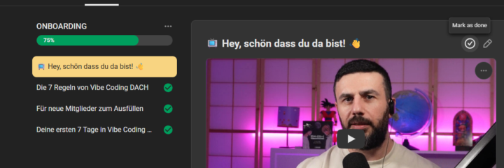 ✅ So trackst du deinen Fortschritt im Kurs