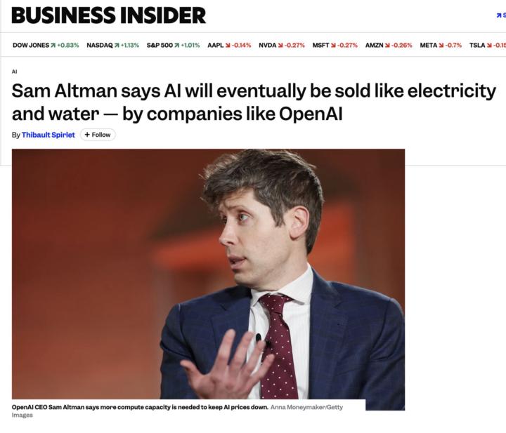 Sam Altman just confirmed what builders already know