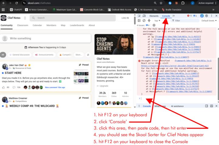 Sortable Posts - Clief Notes Sidebar - Easy Copy/Paste