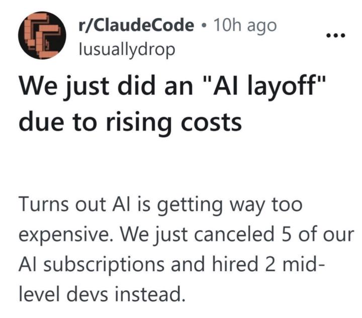 Can AI become too expensive for companies? 