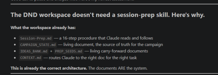 Claude just told me the file system is the skill