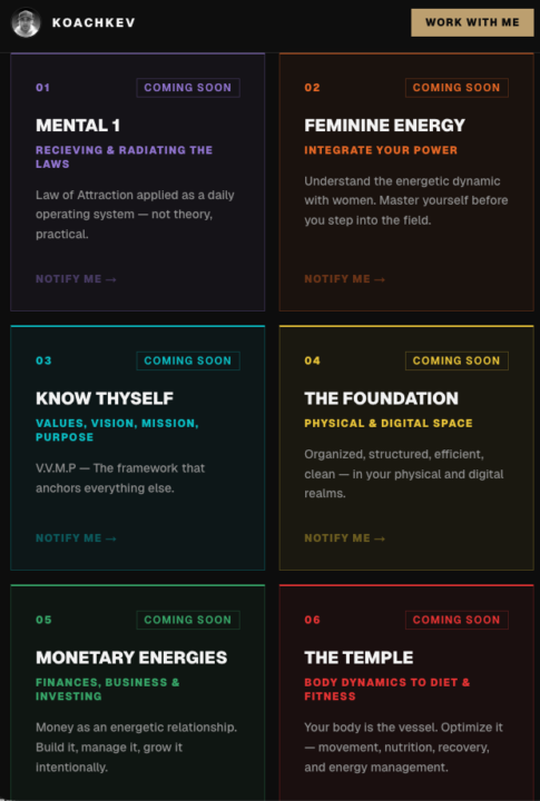 Project #2 - Personal Website..... Sheesh!!