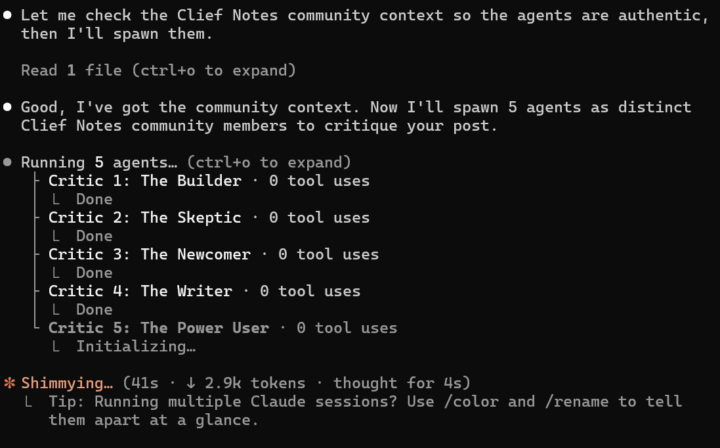 Spawn Your Critics - Claude Code / Cowork