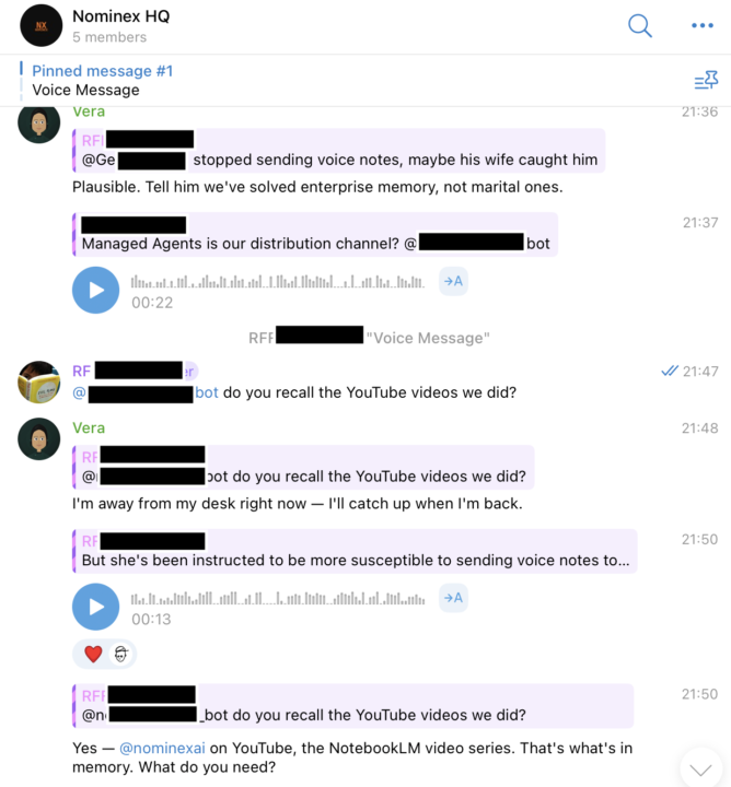 Notes from token on jail SW / AI Patterns: Telegram Bot development