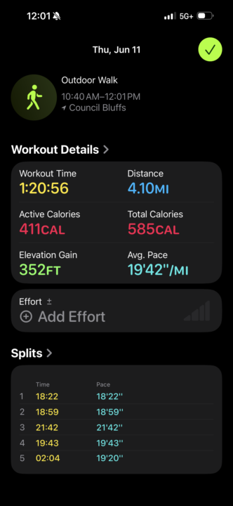 Another downtown walk complete 