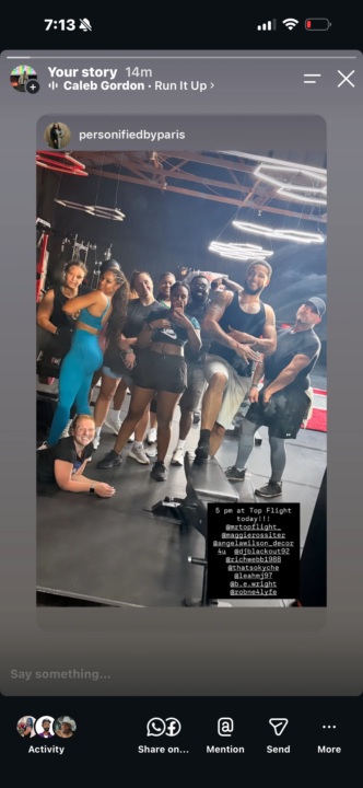 Shout out to the team 💪🏾💪🏾💪🏾