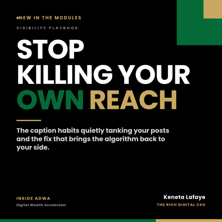 STOP 🛑 Killing Your Own Reach