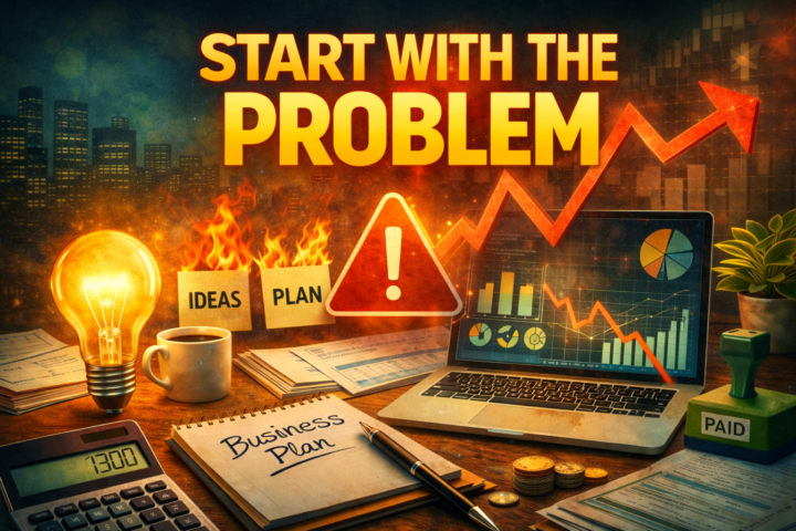 1. Fall In Love With The Problem...