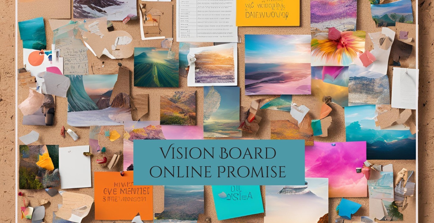 Vision board Promise: Manifest your dream life