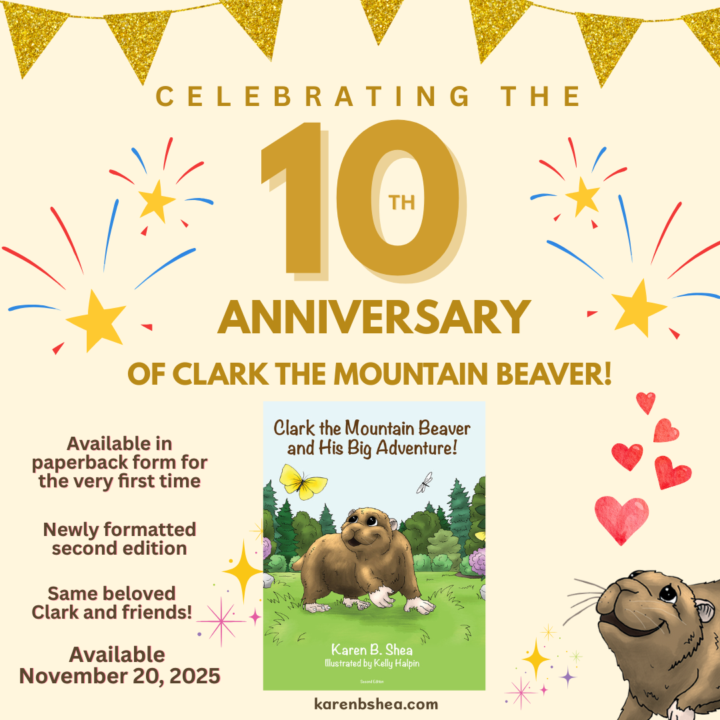 Celebrating the 10th Anniversary of my first children's book!
