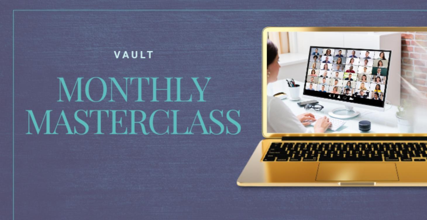 Monthly Masterclasses