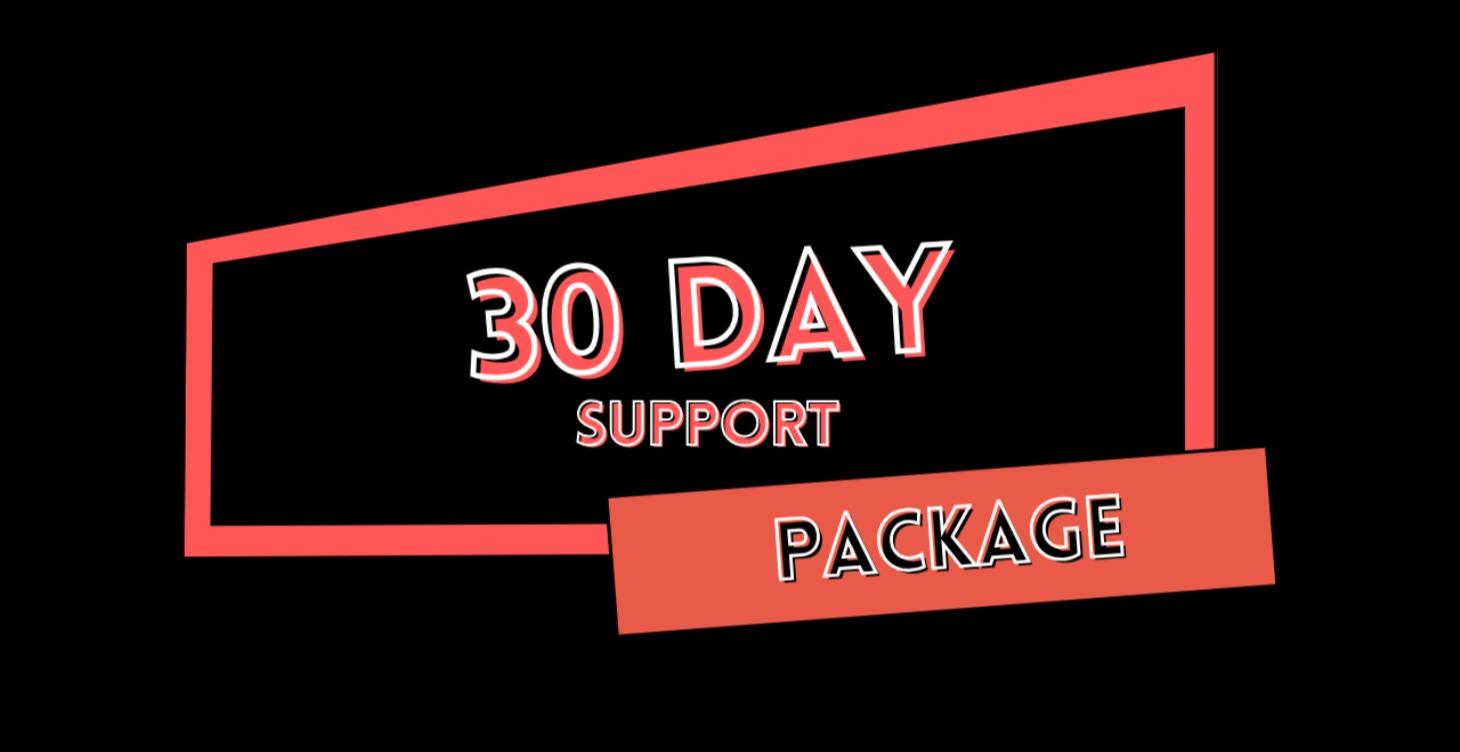 30-Day Main Character Support Package