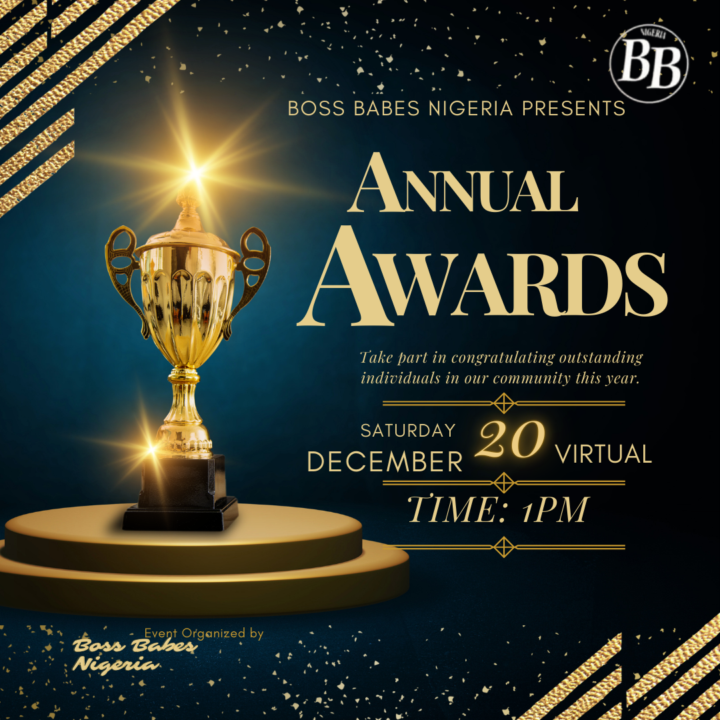 Boss Babes Nigeria 2025 Recognition Award!