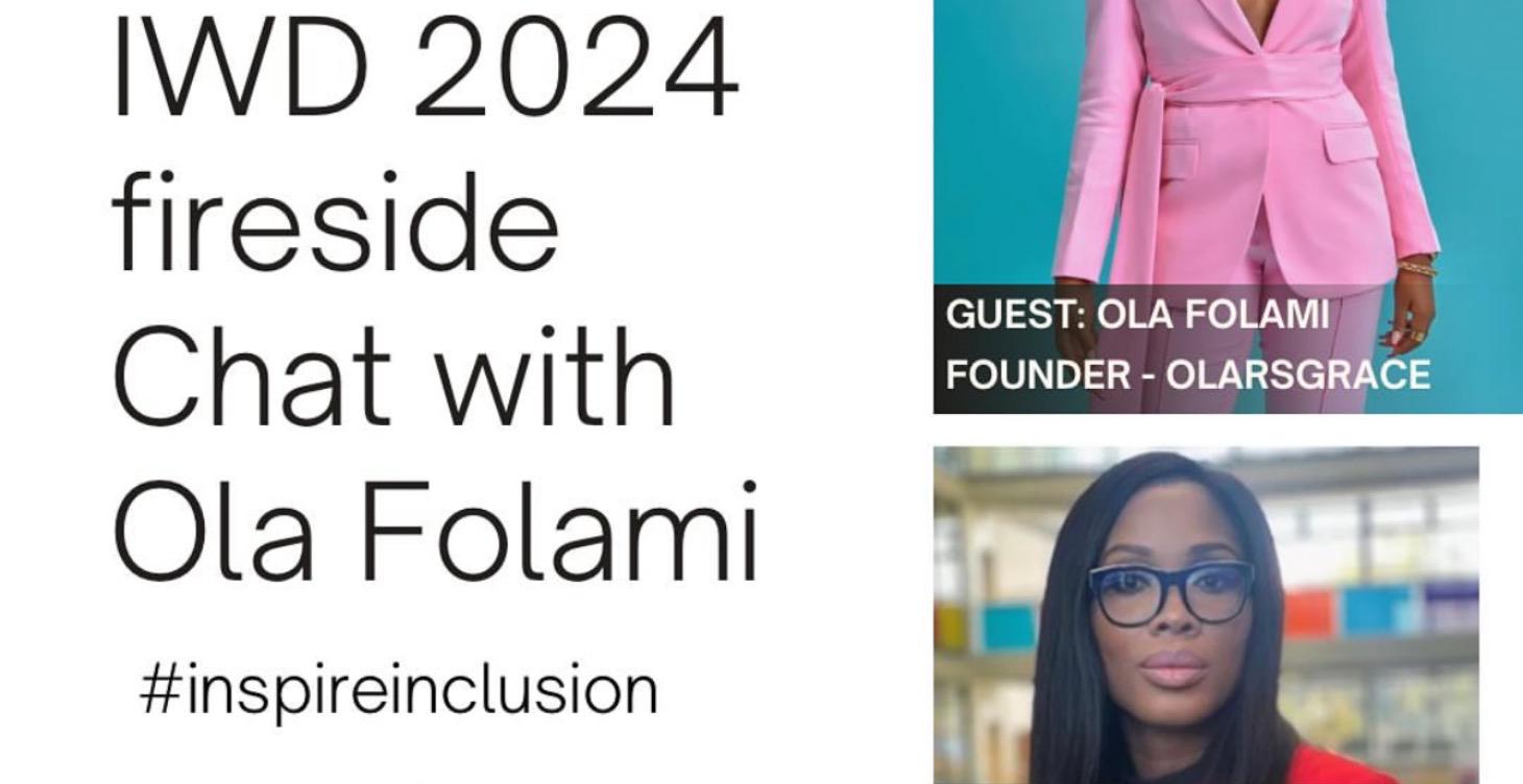 International Womens Day 2024 with Olar Grace