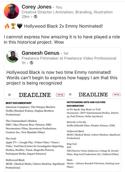 2x Emmy Nominated 🏆🔥