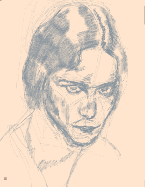 2, Dec, 2025: Copying head drawing