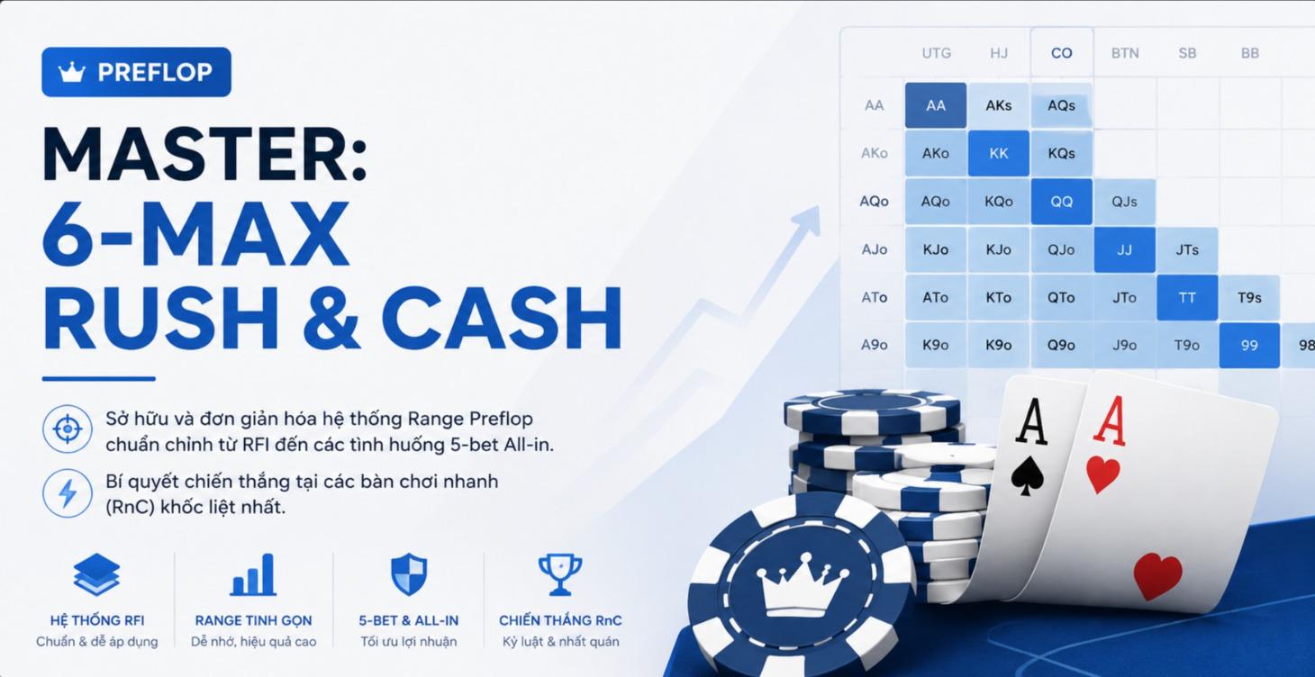 Preflop Master: 6-Max Rush & Cash