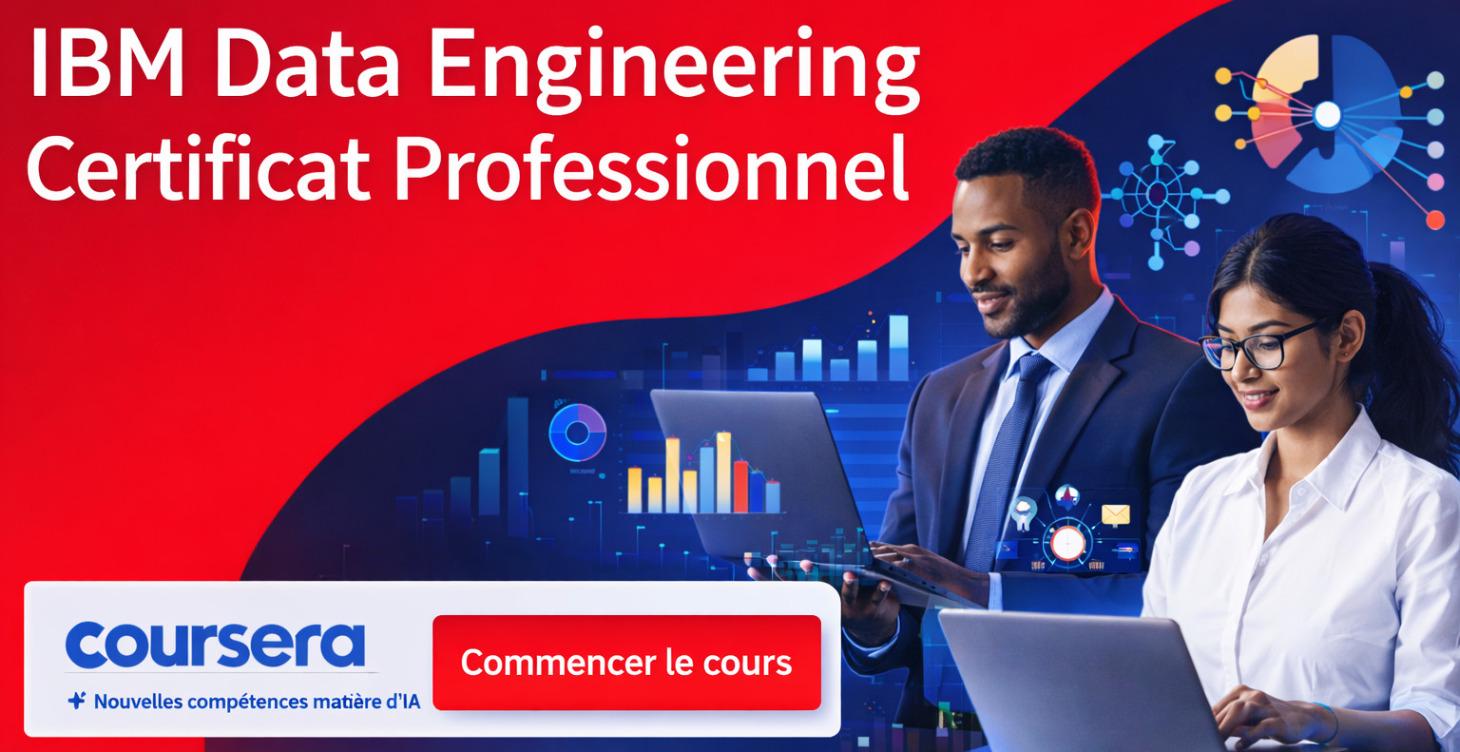 IBM Data Engineering Certificat Professionnel