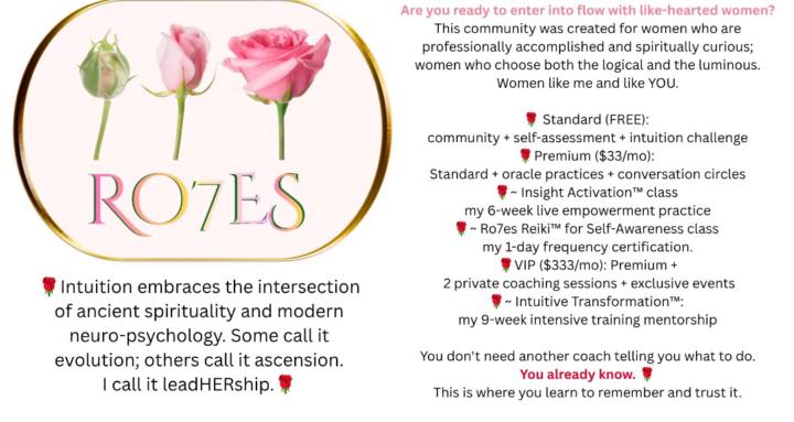 Ro7es Intuitive leadHERship