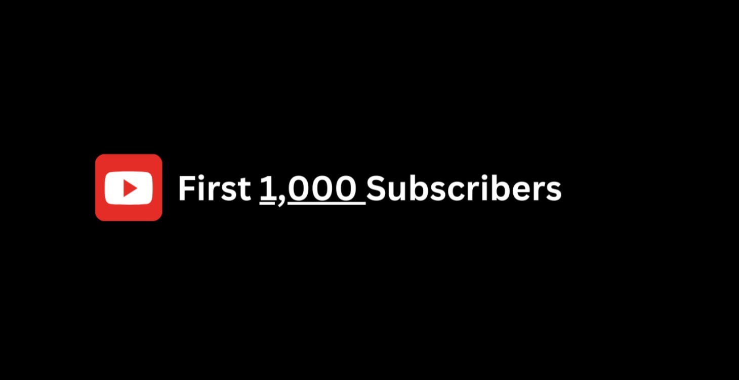How to get your first 1,000 subscribers in 1week.