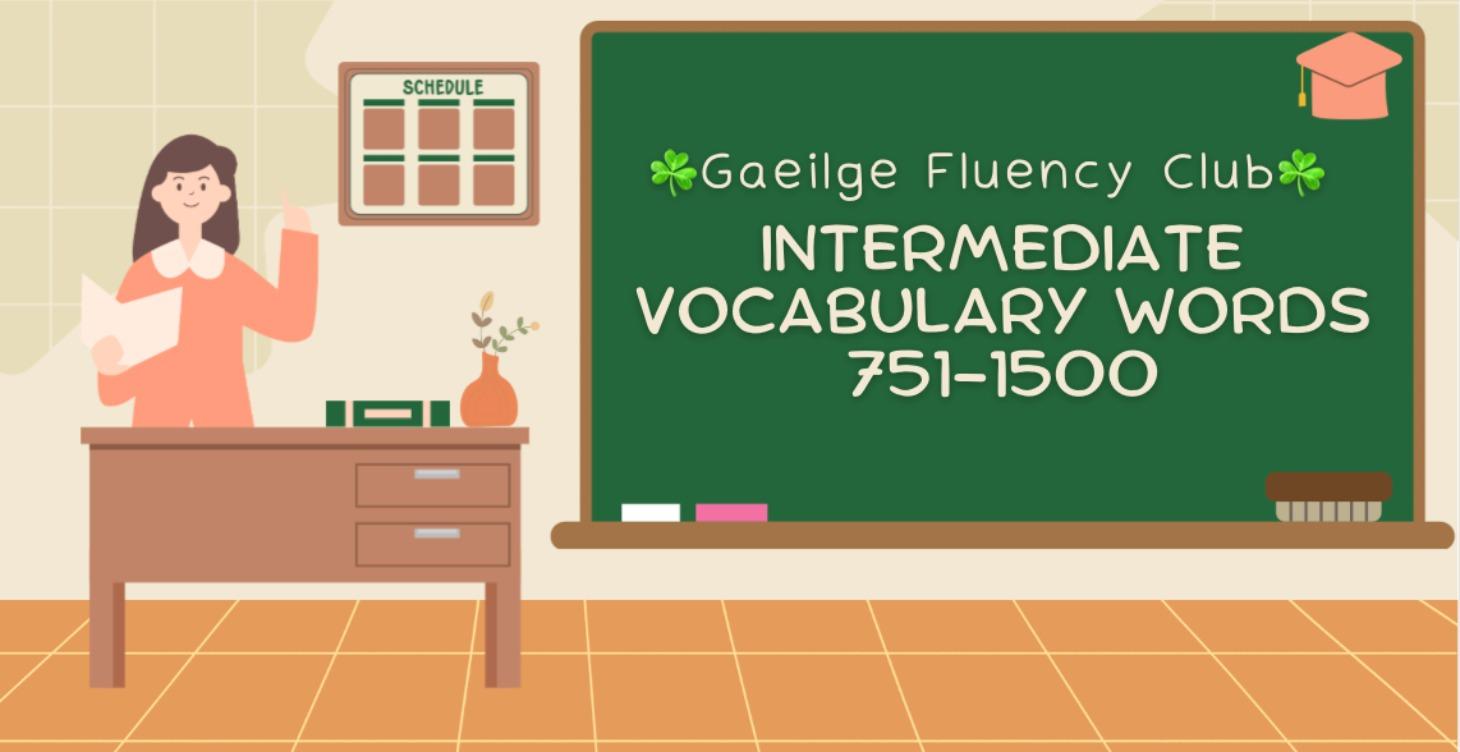 Vocabulary Words 751-1500