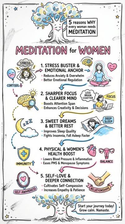 5 Reasons Why Every Woman Needs Meditation