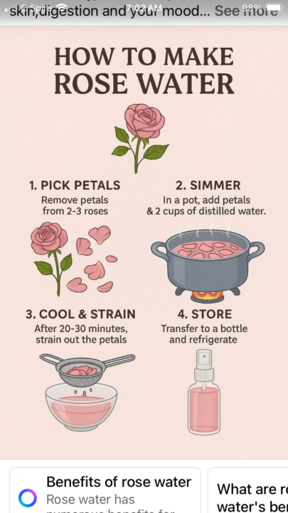 How to make Rose Water