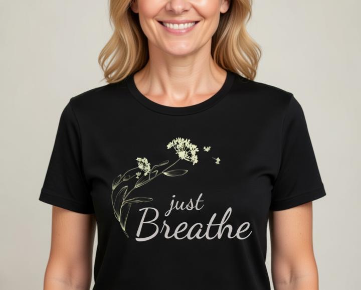 Just Breathe T-Shirt Is a VIBE 💖🔥