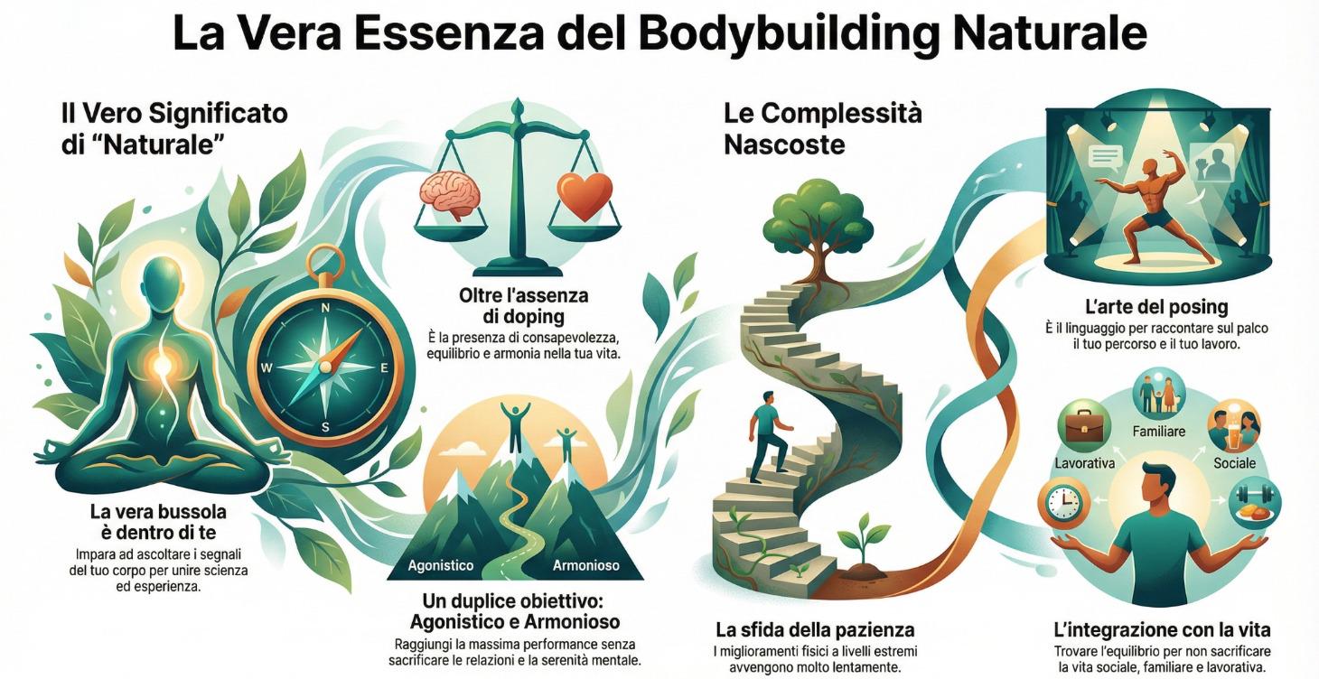 Il vero significato di "Naturale" nel Bodybuilding
