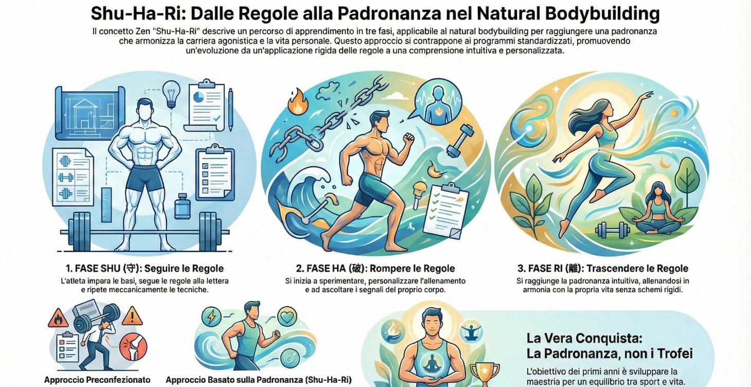 Lo Shu-Ha-Ri nel Natural Bodybuilding