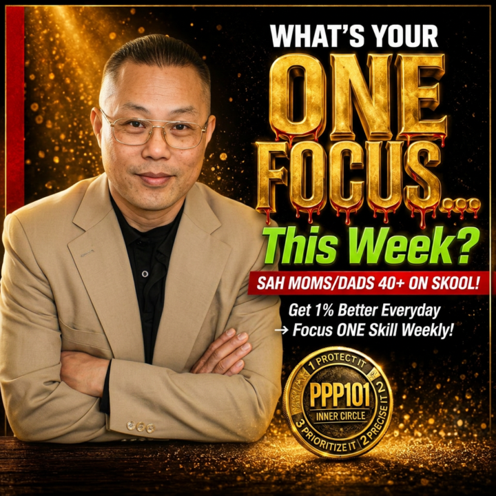 👆 What's your ONE focus this week🔑? June 22nd 😱