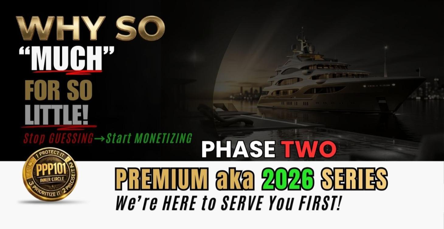 →Step 4-WHY Run→MONETIZE?