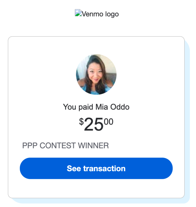 💰🧧CONGRATS to MIA for being our GUESTS Contest WINNER🏆💥