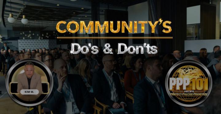 Our Community's Do's and Don'ts