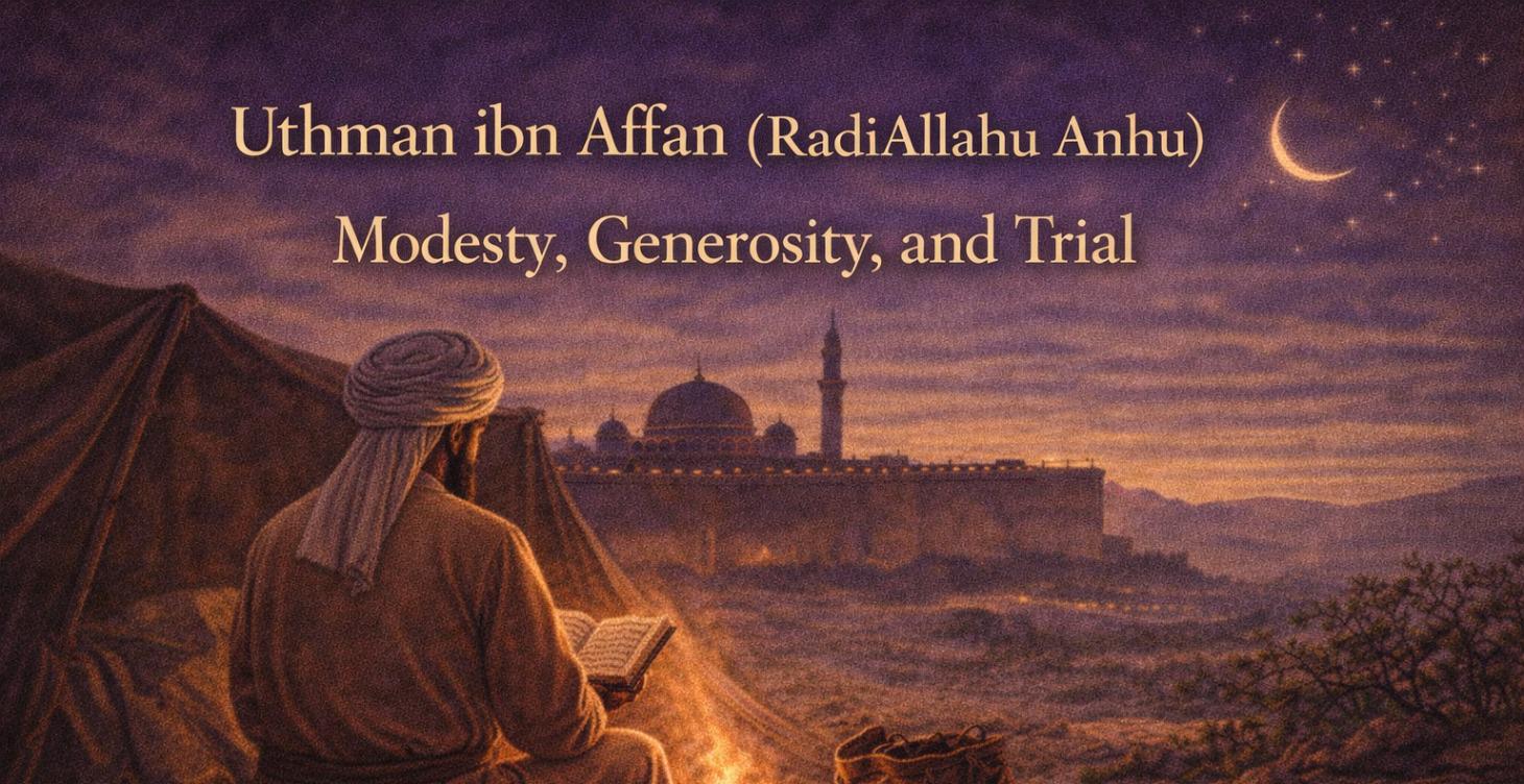 Uthman ibn Affan (RA) Modesty, Generosity, Trial
