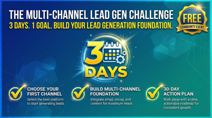 3 Day lead Generation Challnege